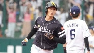 「速い、とにかく速い」　鷹の韋駄天・周東が見せた圧巻のスピードにパTVも特集