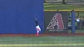 【MLB】中堅手がフェンス突き抜け…マイナーでの“珍プレー”に実況も愕然「姿を消しました！」