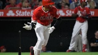 【MLB】大谷翔平、1点を追う7回の好機は左直に倒れる　フルカウントから粘るも…