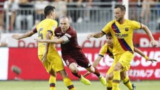 イニエスタが人生初のバルサ戦で示した人間性。「自分は幸運」