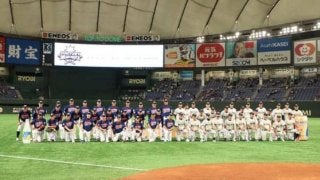 前巨人監督・高橋由伸氏が「1番・中堅」で初出場　サントリードリームマッチ