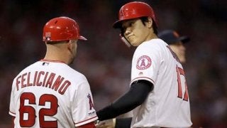 【MLB】大谷翔平、第2打席の快足内野安打にエ軍OBも絶賛　「とても速い、余裕で…」