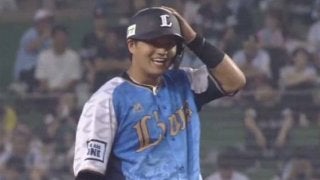 西武佐藤、一時逆転の適時二塁打でプロ初打点　死球受けた金子侑が激走生還