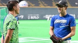 日ハム戦士が“9秒台男”から刺激　斎藤佑「頑張らないと」、清宮「さすが慶応」