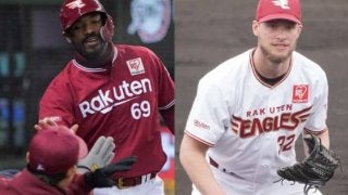 楽天新助っ人が大当たり！　ブラッシュ22発、ブセニッツ防0点台【パ新外国人査定】