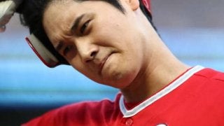 【MLB】大谷翔平、第3打席は“ドクターK”セールから見逃し三振　この日最速155キロにバット出ず