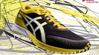 アシックス、スピードを出しやすい仕様のランニングシューズ「TARTHEREDGE」発売