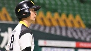 ホークス明石、意地の決勝2点V打！　「もう10・2みたいな思いはしたくない」