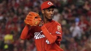 広島アドゥワ、痛恨の押し出し死球…初回3四死球3安打4失点