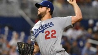 【MLB】ド軍カーショー、初回から圧巻の7者連続奪三振！　4回で早くも9奪三振の快投