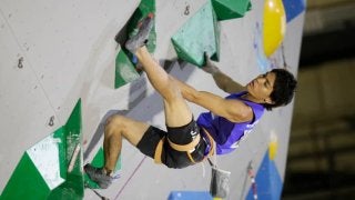 楢崎智亜「チャンスはあると思う」。リード男子予選後の選手コメント／IFSCクライミング世界選手権2019八王子