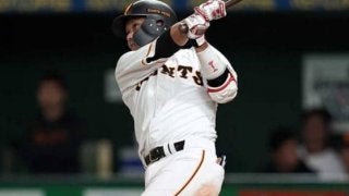 巨人・坂本勇、先制となる32号弾　2010年以来9年ぶりに自己記録更新