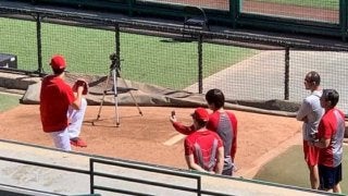 【MLB】大谷翔平、変化球投げた！　術後初めてカーブ＆スライダー「不安はありますけど…」