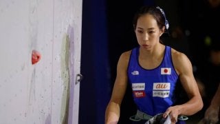 今日からコンバインドがスタート。野口啓代「予選落ちしたら意味がない」。スピード予選終了後の選手コメント／IFSCクライミング世界選手権2019八王子