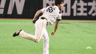 鷹・松本、同学年の西武ドラ1と“松本対決”「投げるからには勝てるように」
