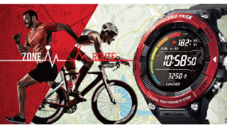 カシオ、ペース管理やトレーニングに活用できるPRO TREK Smart「WSD-F21HR」発売