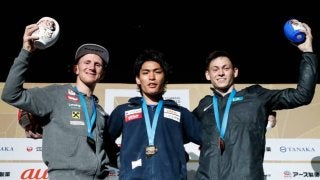 楢崎智亜が五輪代表内定！抜群の安定感で他を圧倒／IFSCクライミング世界選手権2019八王子【コンバインド男子決勝】