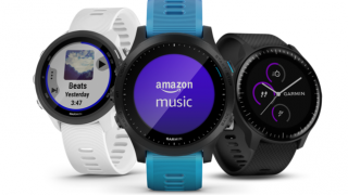 ガーミン、音楽サービス「Amazon Music」の再生がウェアラブルデバイスで可能に