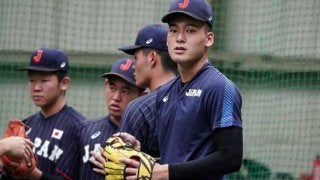 【U-18W杯】侍J初の対外試合はダブルヘッダーで1勝1敗　大船渡・佐々木は1戦目抑えで153キロ