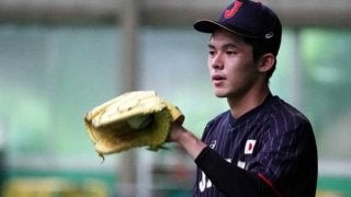 【U-18W杯】大船渡・佐々木、初対外試合は“抑え”で1回無失点　「7～8割の力で」最速153キロ