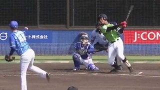 日ハム万波、右翼ポール際へ驚愕の弾丸アーチ！　1軍再昇格へ猛アピール