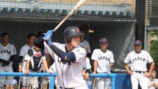 【U-18W杯】選抜V腕の東邦・石川が侍4番　2戦2安打1打点「自信になります」