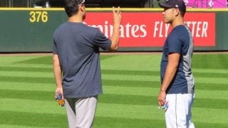 【MLB】菊池雄星、田中将大との初の投げ合いへ「中学生から見ていた憧れの存在。いい試合を」