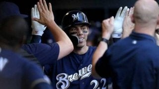 【MLB】ナMVP候補イエリッチ、フルヌードに挑戦「最高のお気に入りの写真かも」