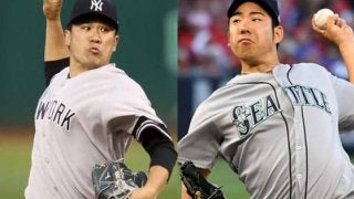 【MLB】田中将大と菊池雄星が初の投げ合い　両チームのスタメン発表、11時10分開始
