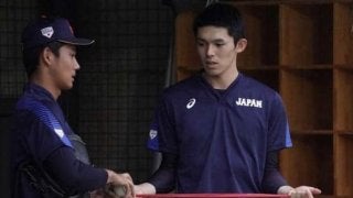 【U-18W杯】侍Jが開幕前日練習　佐々木と奥川は別メニュー「毎日状態を見ながら」