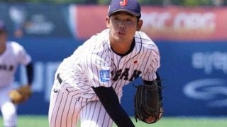 【U-18W杯】先発の智弁和歌山・池田が3回まで完全投球！　チーム初安打は4番石川