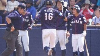 【U-18W杯】日本、5回終え大量13点リード！　西チーム1号3ラン＆浅田5回8K“準完全”