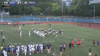 関西学院大学 vs 同志社大学（王子）