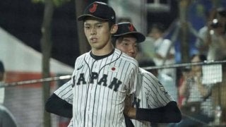 【U-18W杯】佐々木、ブルペン待機も世界デビューは持ち越し　「投げるつもりで作っていた」