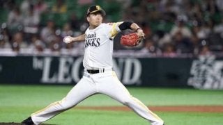 鷹・千賀、6回までノーヒットノーランの快投　自身初のシーズン200奪三振に到達