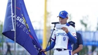 【U-18W杯】韓国が豪破り銅メダル　侍J宮城との“一礼”で注目のリー・ジュヒョンが9回逆転2ラン