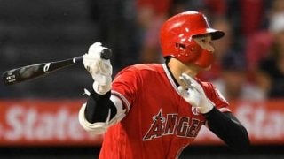 【MLB】大谷翔平、初回は高々と舞い上がる左飛　「3番・DH」で3戦ぶり一発なるか