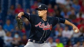 ブレーブス左腕のカーブが「芸術的」　MLB公式サイトも注目「みんな見惚れる」