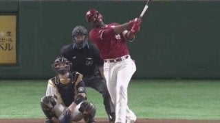 楽天、ブラッシュ球団外国人最多32号＆銀次V打で2連勝！　日ハムCS遠のく2連敗