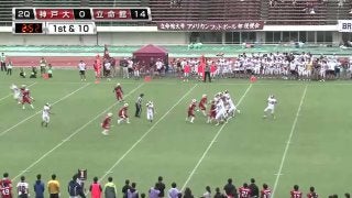 神戸大学vs立命館大学（万博）