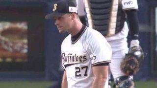 オリのアルバースが大炎上KO…　逆転V狙う鷹に3回までに5点を献上