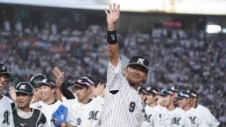 ロッテ福浦、超美技で現役に幕…　ダイビングで引退試合締め「皆さんの声援が力に」