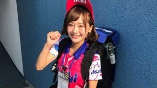 ロッテ「売り子ペナントレース」決勝R途中経過発表　1位ななさん「最後の1試合も元気に笑顔」