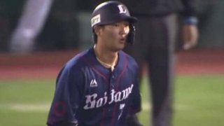 西武佐藤、2号ソロを左飛と勘違い…慌てて全力疾走にベンチ爆笑「入るとは思わなかった」