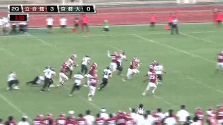 立命館大学vs京都大学（たけびしスタジアム京都）