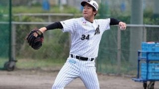 ロッテ土肥が左肘クリーニング手術　2か月でスローイング開始、4か月で実戦復帰