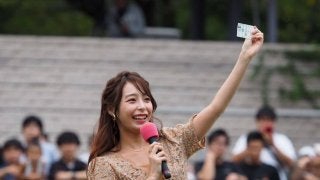 宇垣美里が毎日王冠を1点で的中！東京競馬場でトークショー