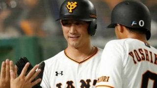 巨人小林が見せた“スラキャ”をファン絶賛　「これはイケメン誠司」