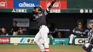鷹が4試合連続で先制　3回に今宮がソロ、工藤監督も脱帽　勝てば3年連続日本S進出