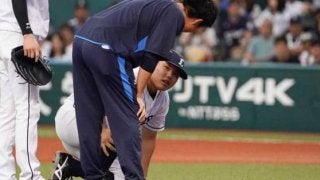 西武平良にアクシデント　鷹デスパのライナーが右足直撃、続投も安打と四球許して降板